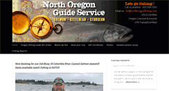 Desktop Screenshot of northoregonfishing.com